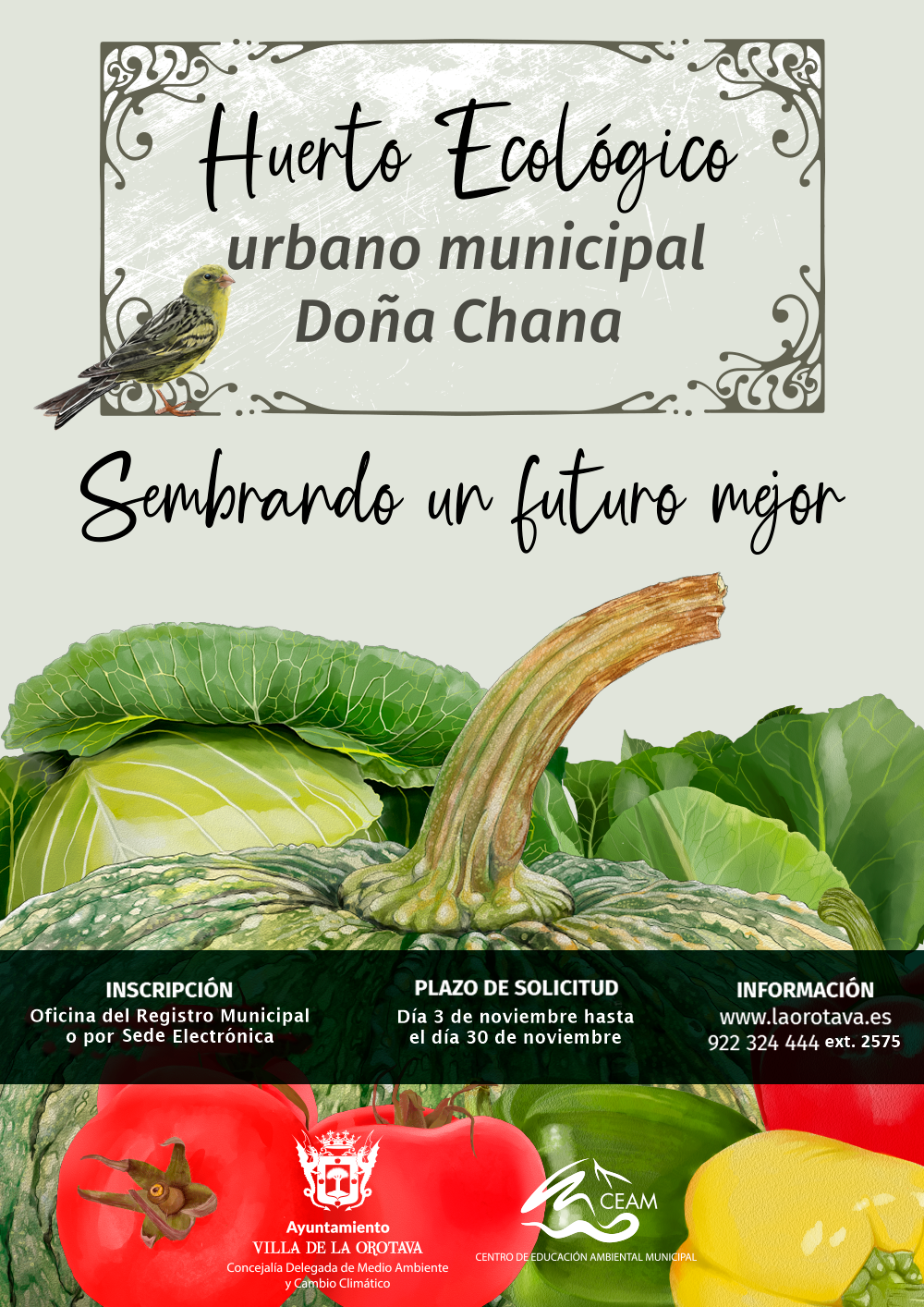 Huerto Ecológico urbano municipal Doña Chana