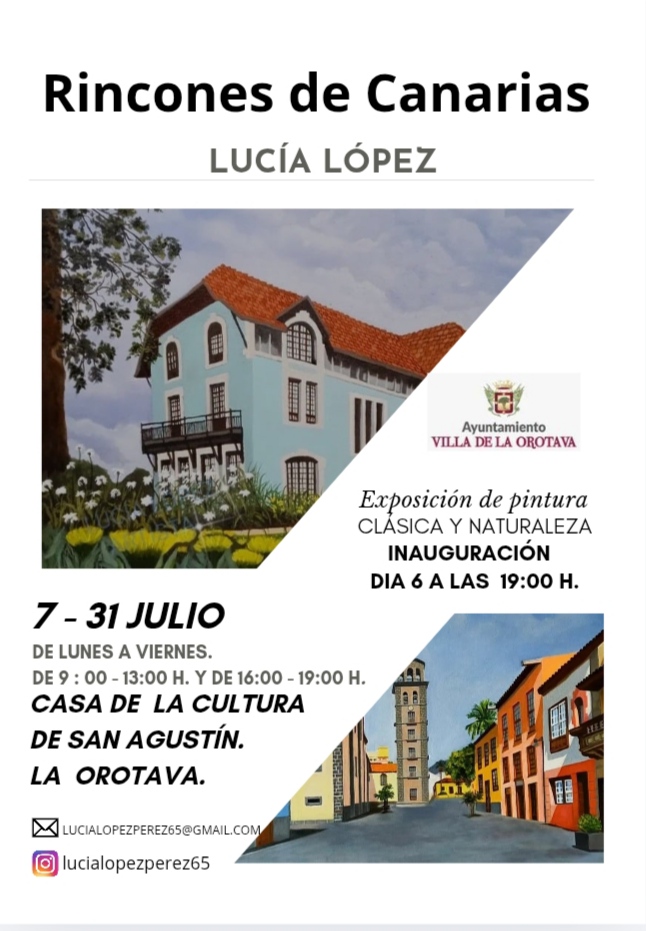 Exposición “Rincones de Canarias”