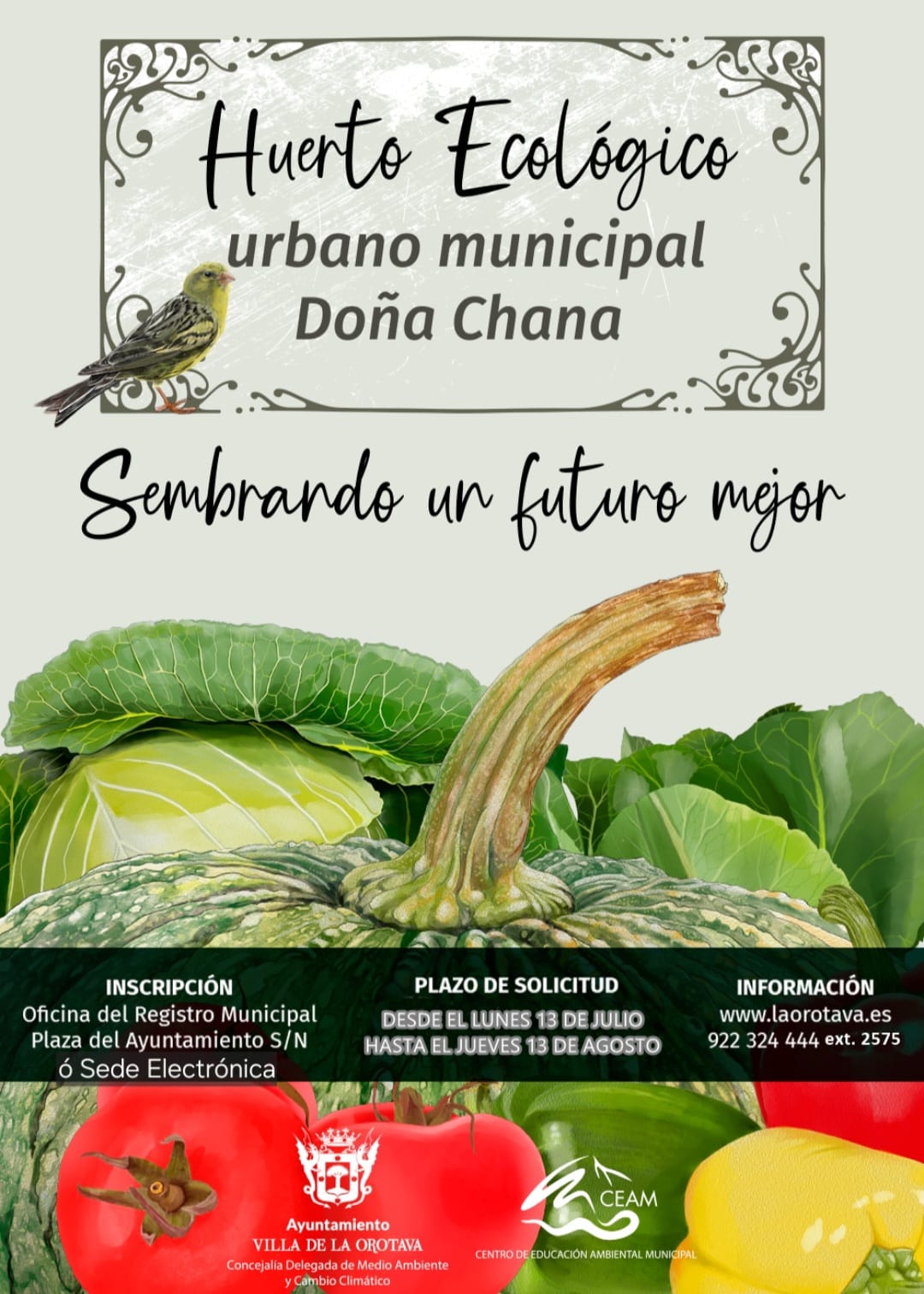 inscripción