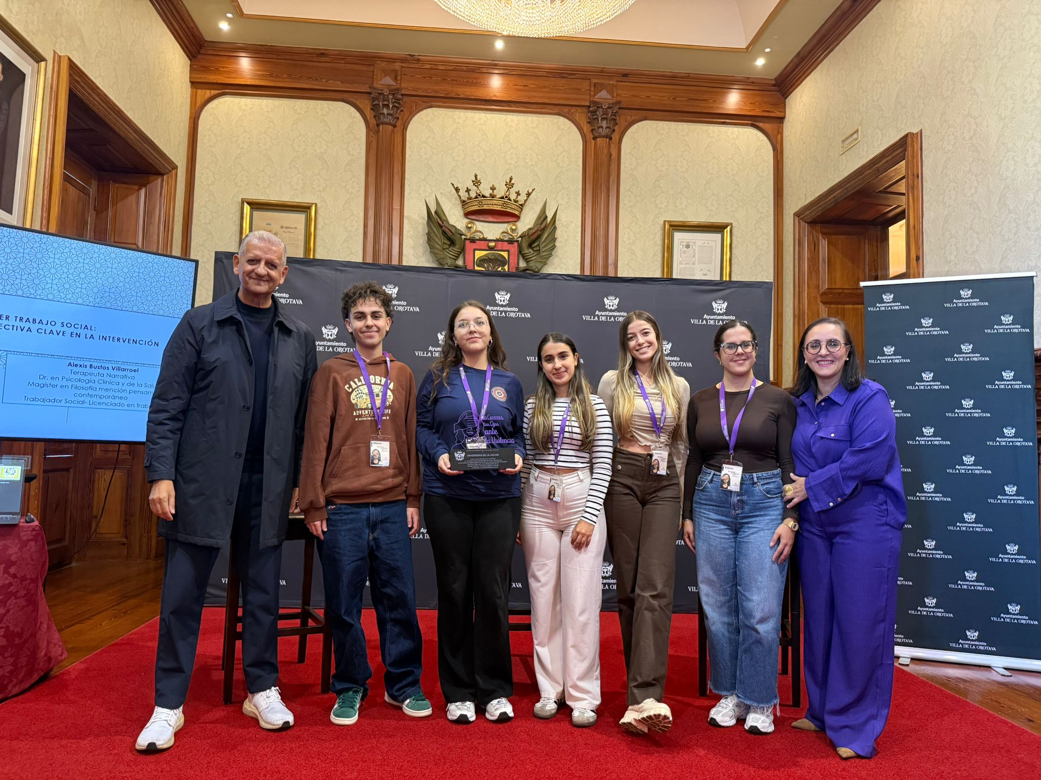 El ayuntamiento de La Orotava acogió un simposio internacional sobre violencia de género