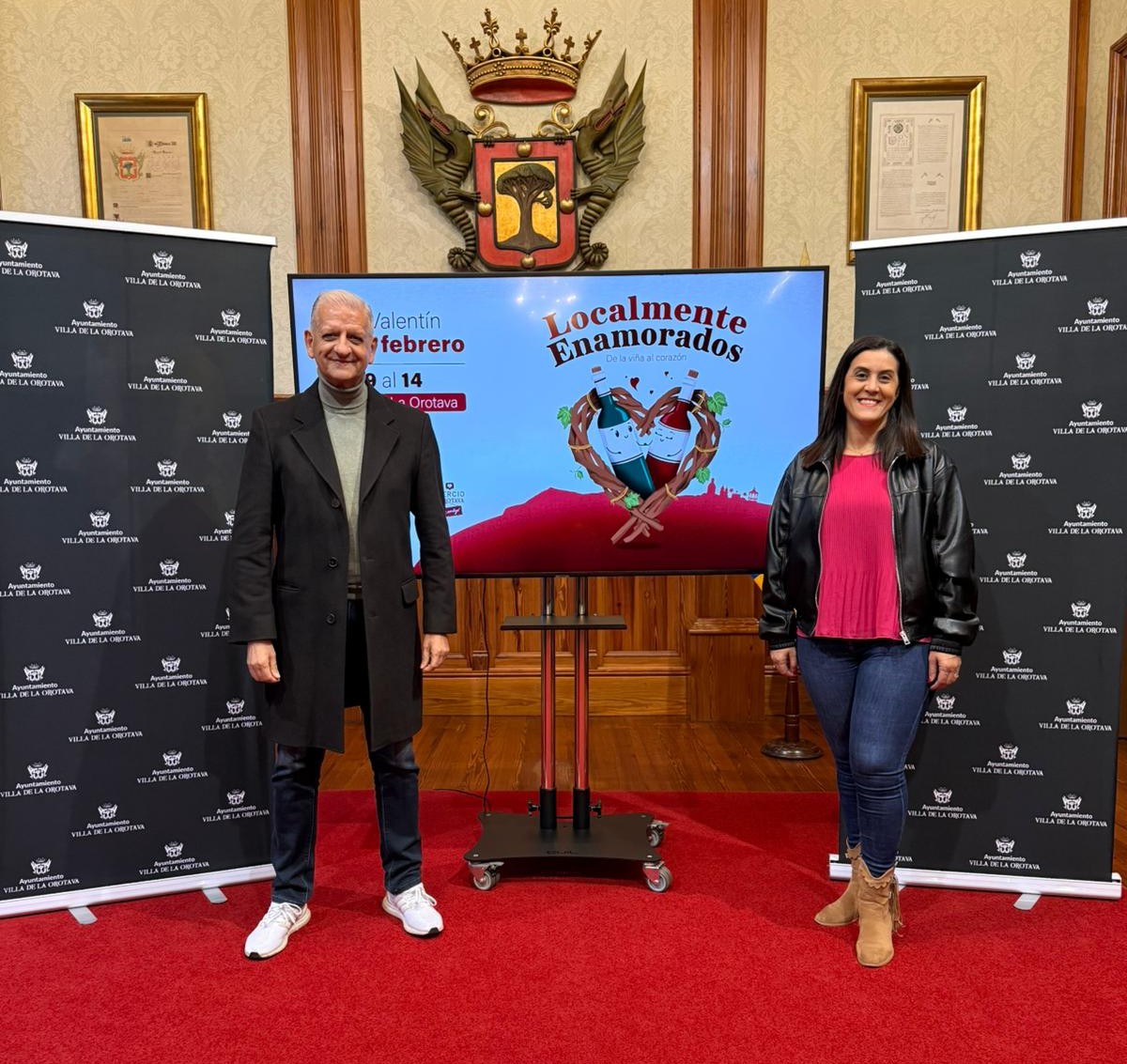 La Orotava celebra San Valentín apoyando al comercio local y al sector vitivinícola