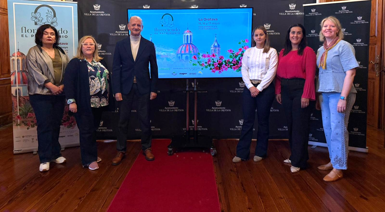 La Orotava convierte su patrimonio en arte vivo con “Patios que florecen”