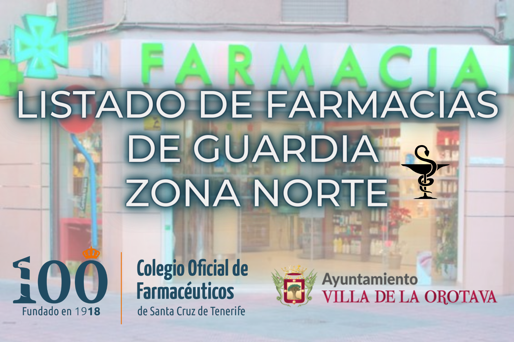 Farmacias de guardia mes de noviembre