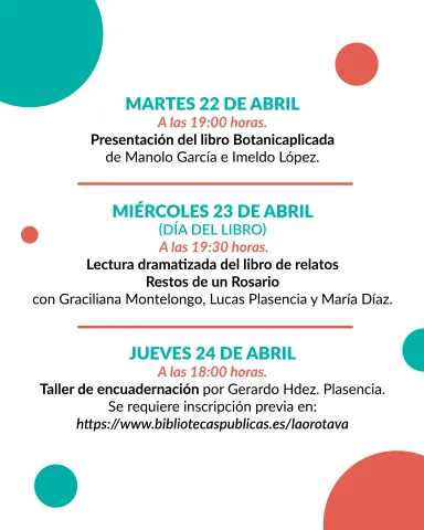 post redesdia del libro 2025