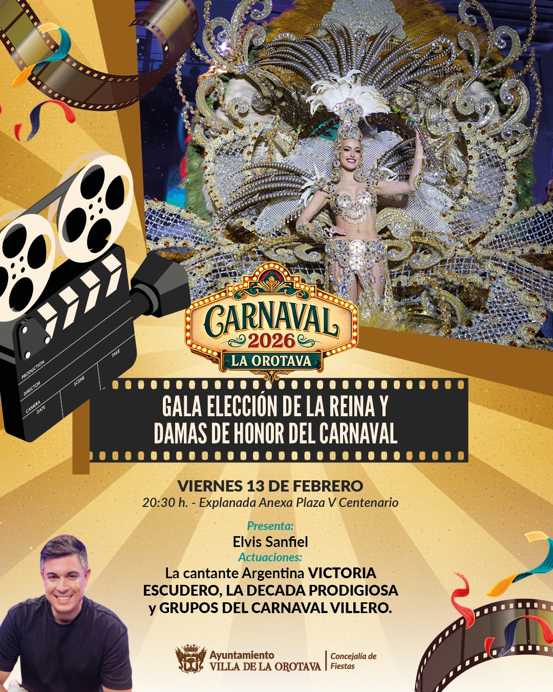 Gala Elección de la Reina y Damas de Honor del Carnaval de La Orotava