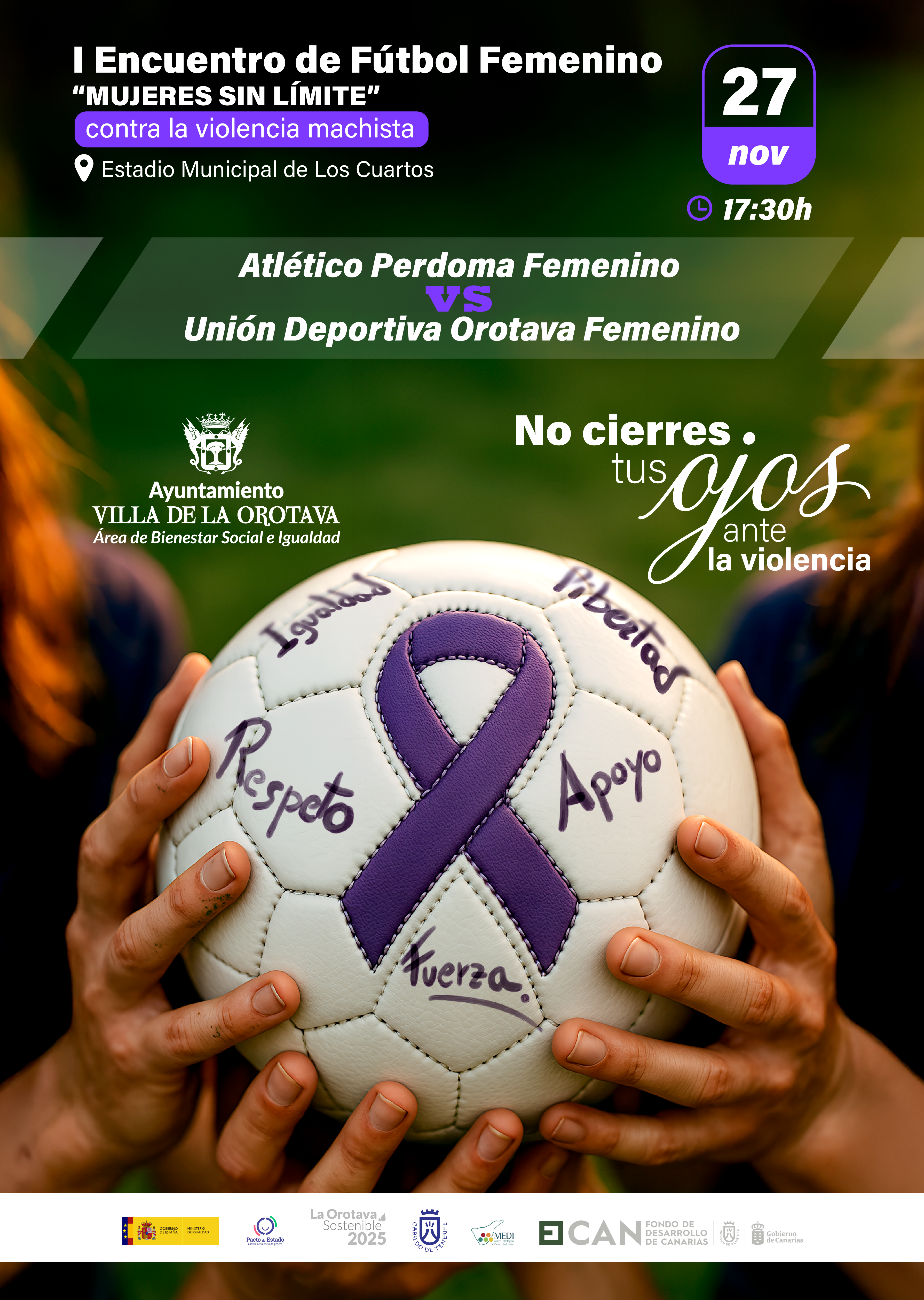 I Encuentro de Fútbol Femenino “Mujeres sin límite”