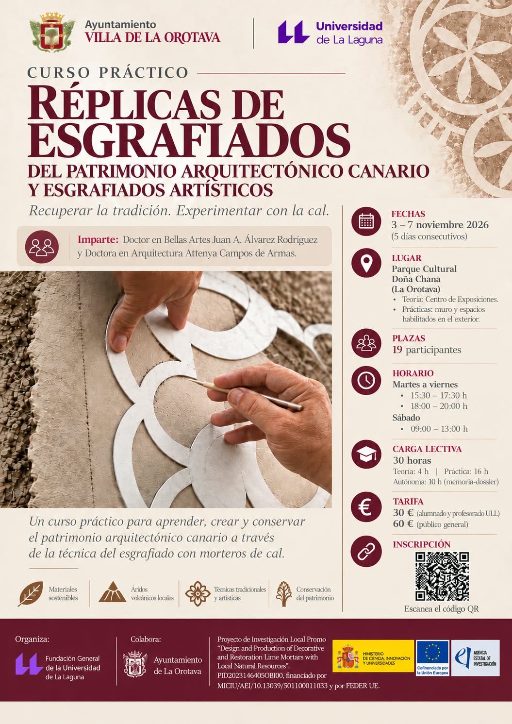 curso esgrafiados