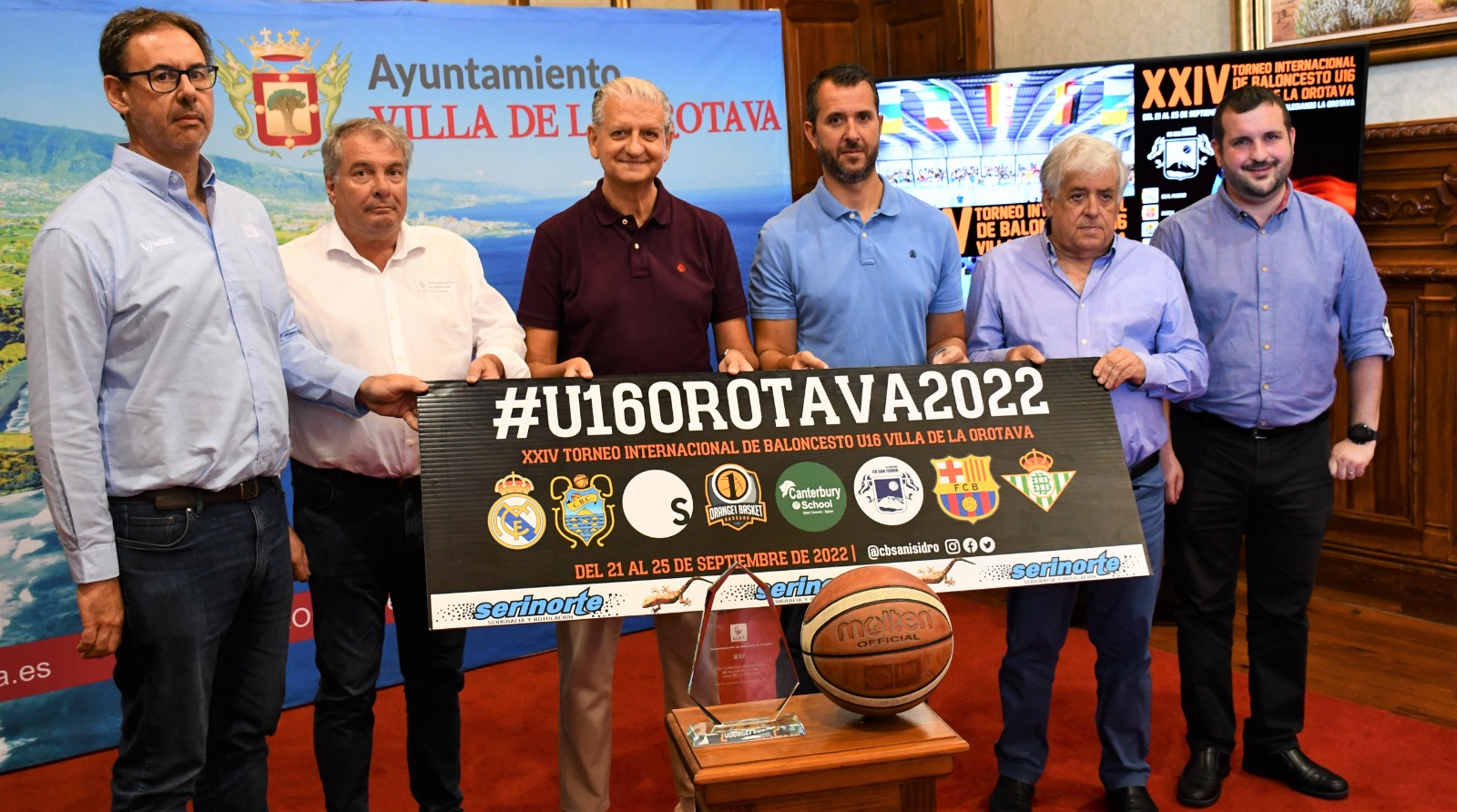 La Villa acoge el XXIV Torneo Internacional de Baloncesto U16