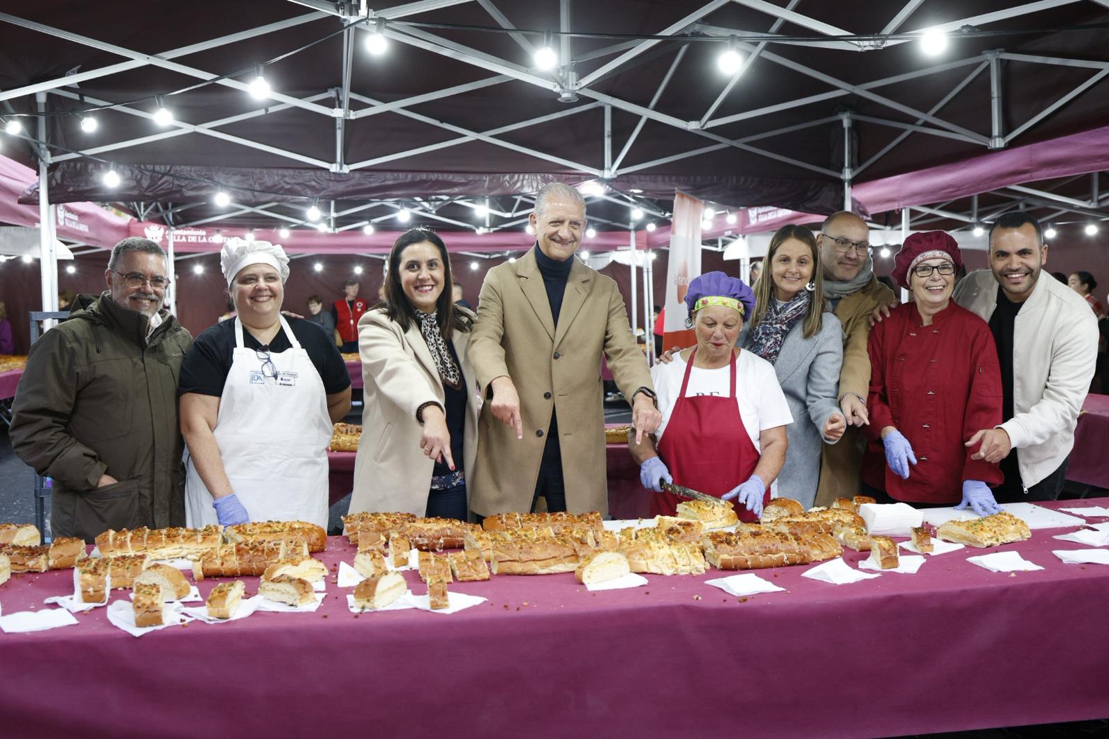 La Orotava volvió a disfrutar del Roscón de Reyes gigante