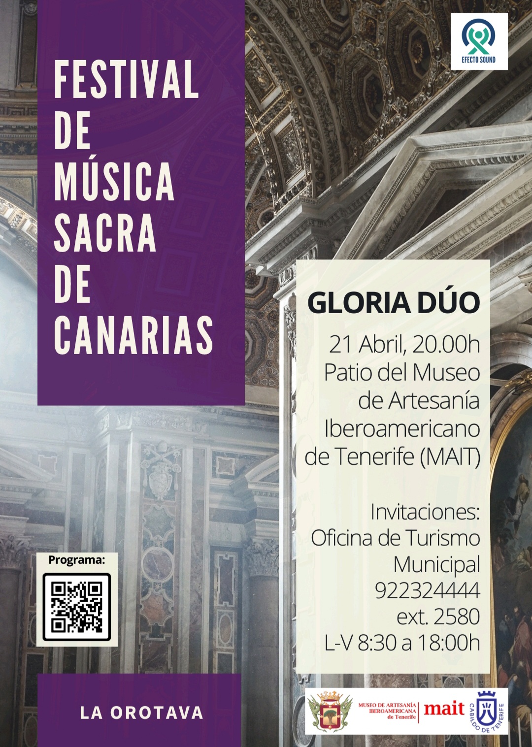 La Orotava acoge esta semana dos conciertos de música sacra