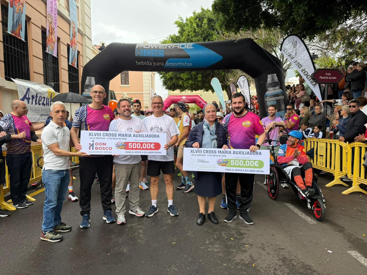Aday Salas y Sonia Prieto conquistan el XLVIII Cross María Auxiliadora de La Orotava