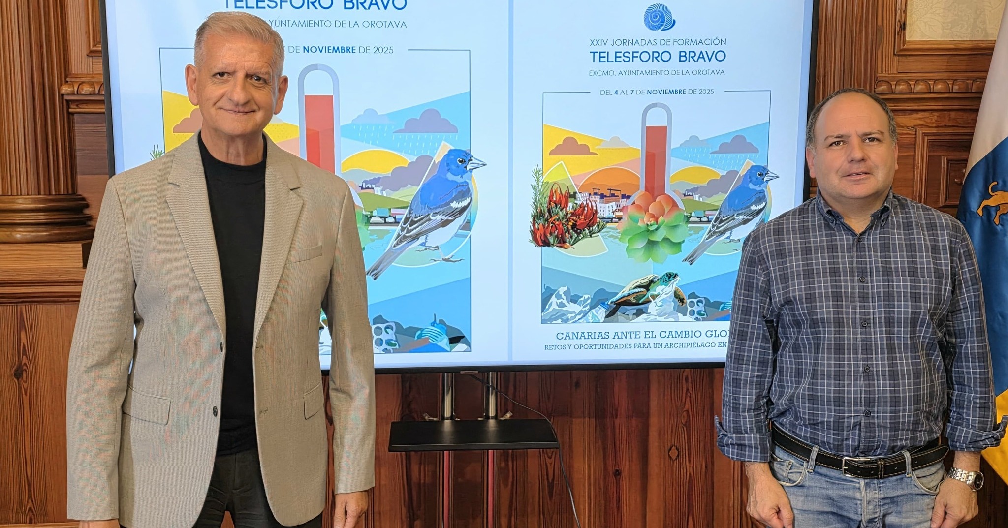 Las XXIV Jornadas de Formación “Telesforo Bravo” abordan el reto de Canarias ante el calentamiento global