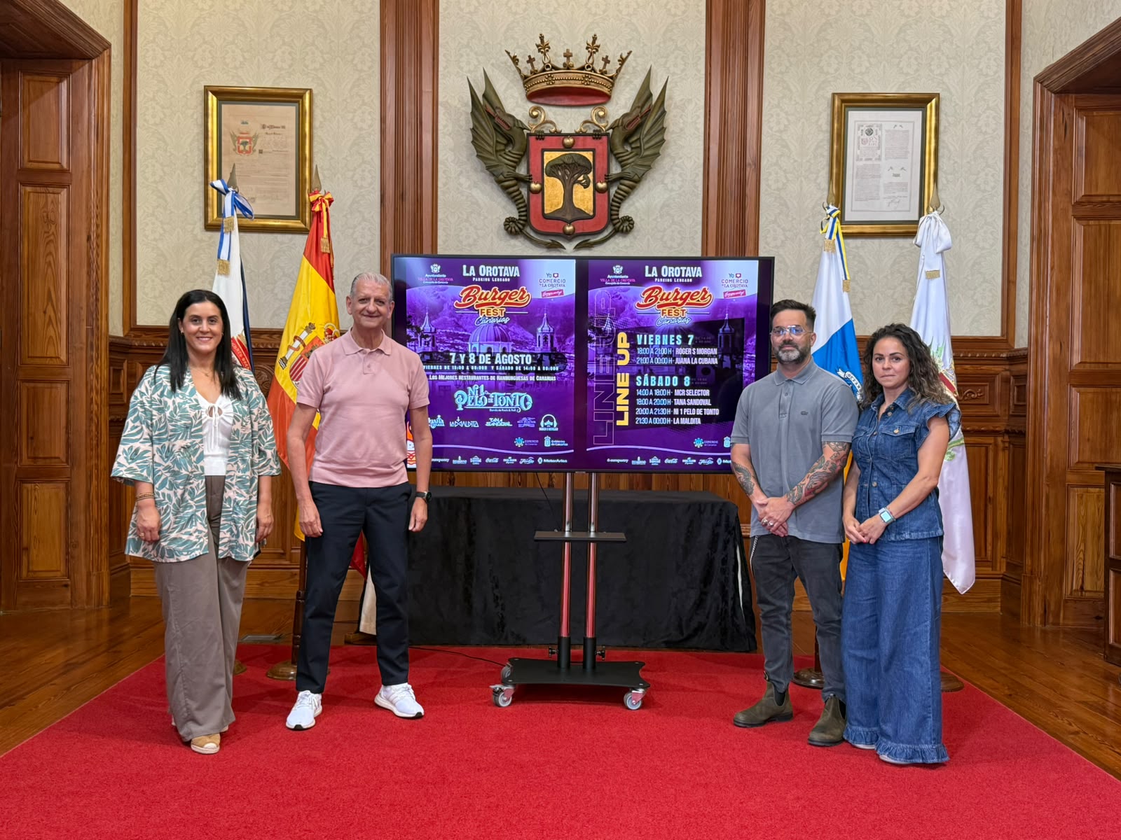 La Orotava acoge el 7 y 8 de agosto el Burger Fest Canarias con un amplio programa musical
