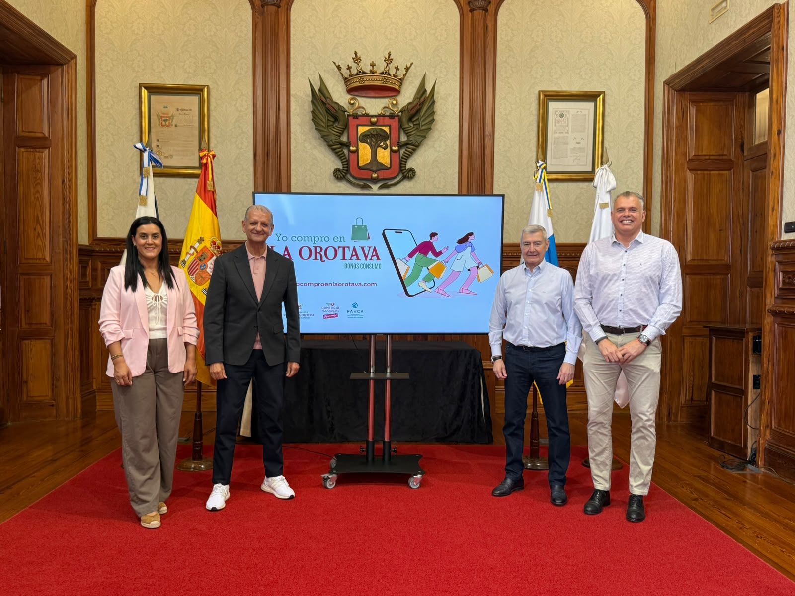 La Orotava pone en marcha por primera vez una campaña de Bonos Consumo para impulsar las compras locales