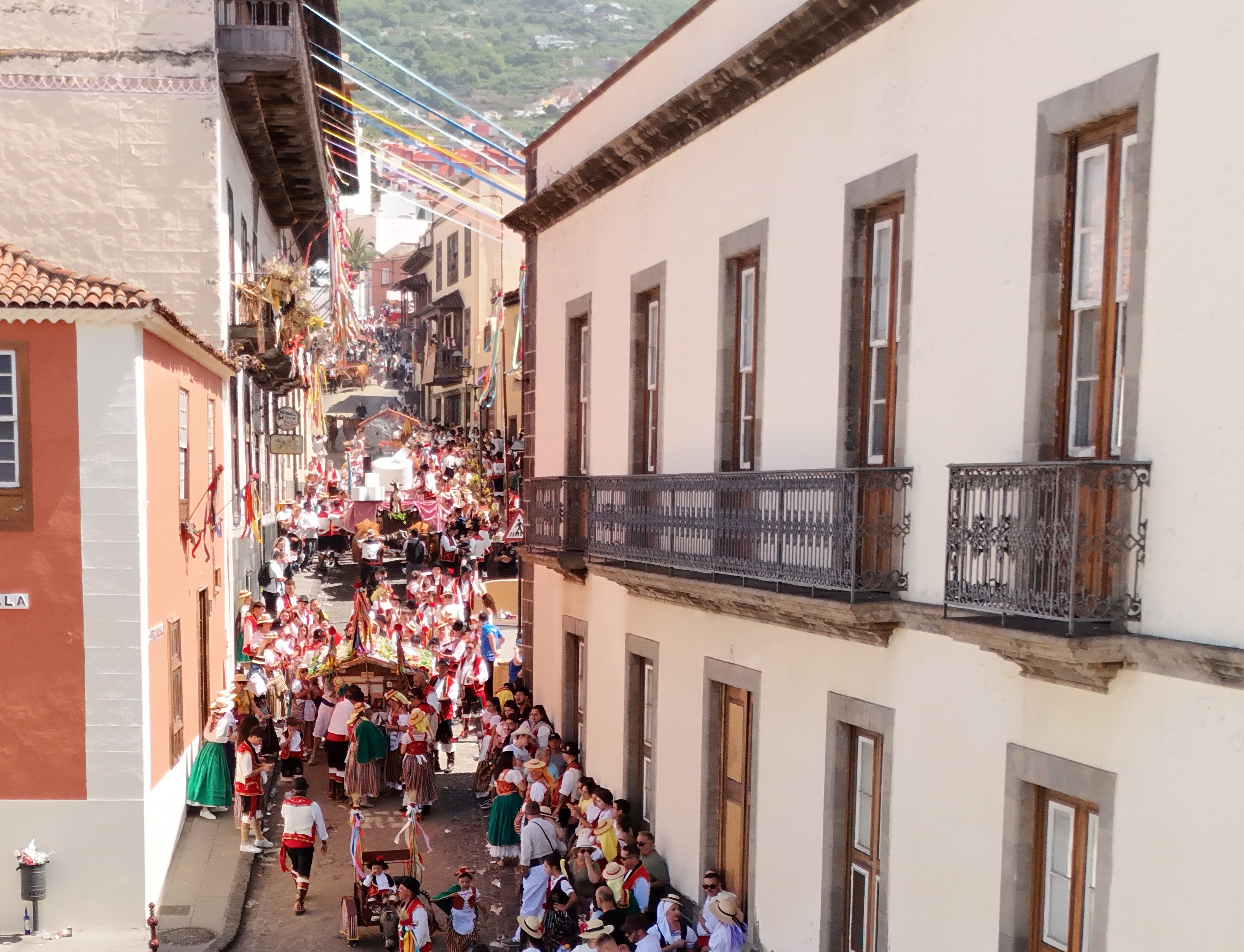 Este lunes 13 se abre el plazo de inscripción para participar en la tradicional romería de La Orotava