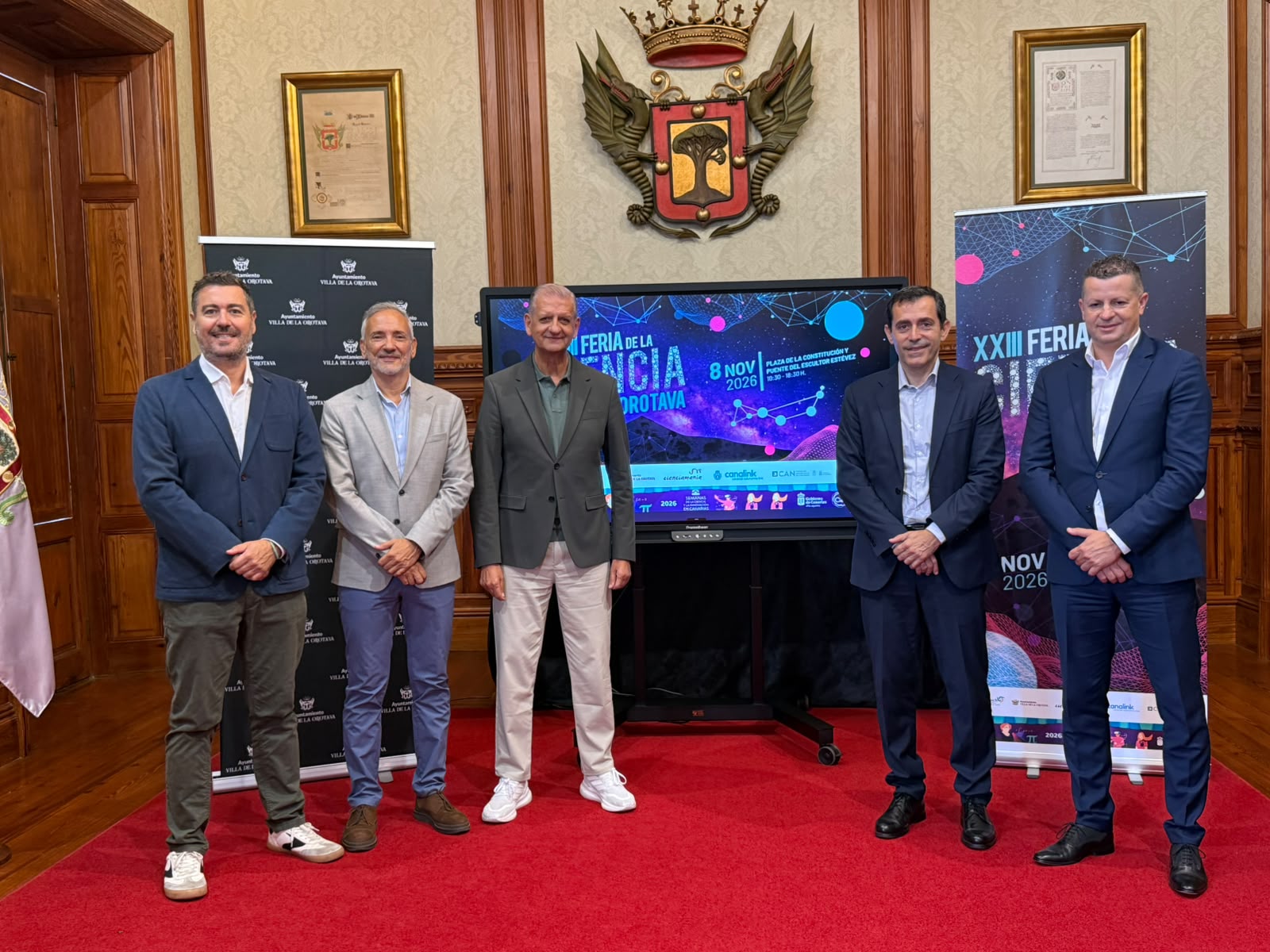 La Orotava acoge la XXIII Feria de la Ciencia, la mayor de su historia y con carácter regional