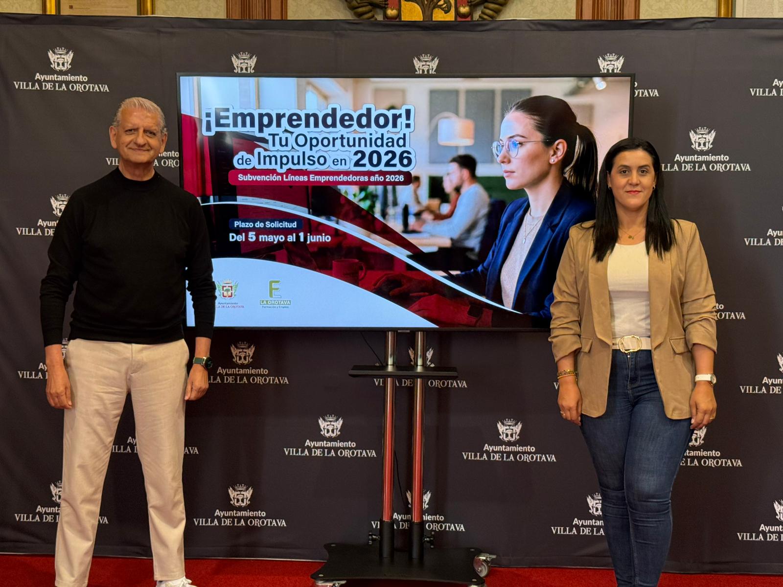 La Orotava impulsa el emprendimiento con ayudas de hasta 2.800 euros para nuevas iniciativas empresariales