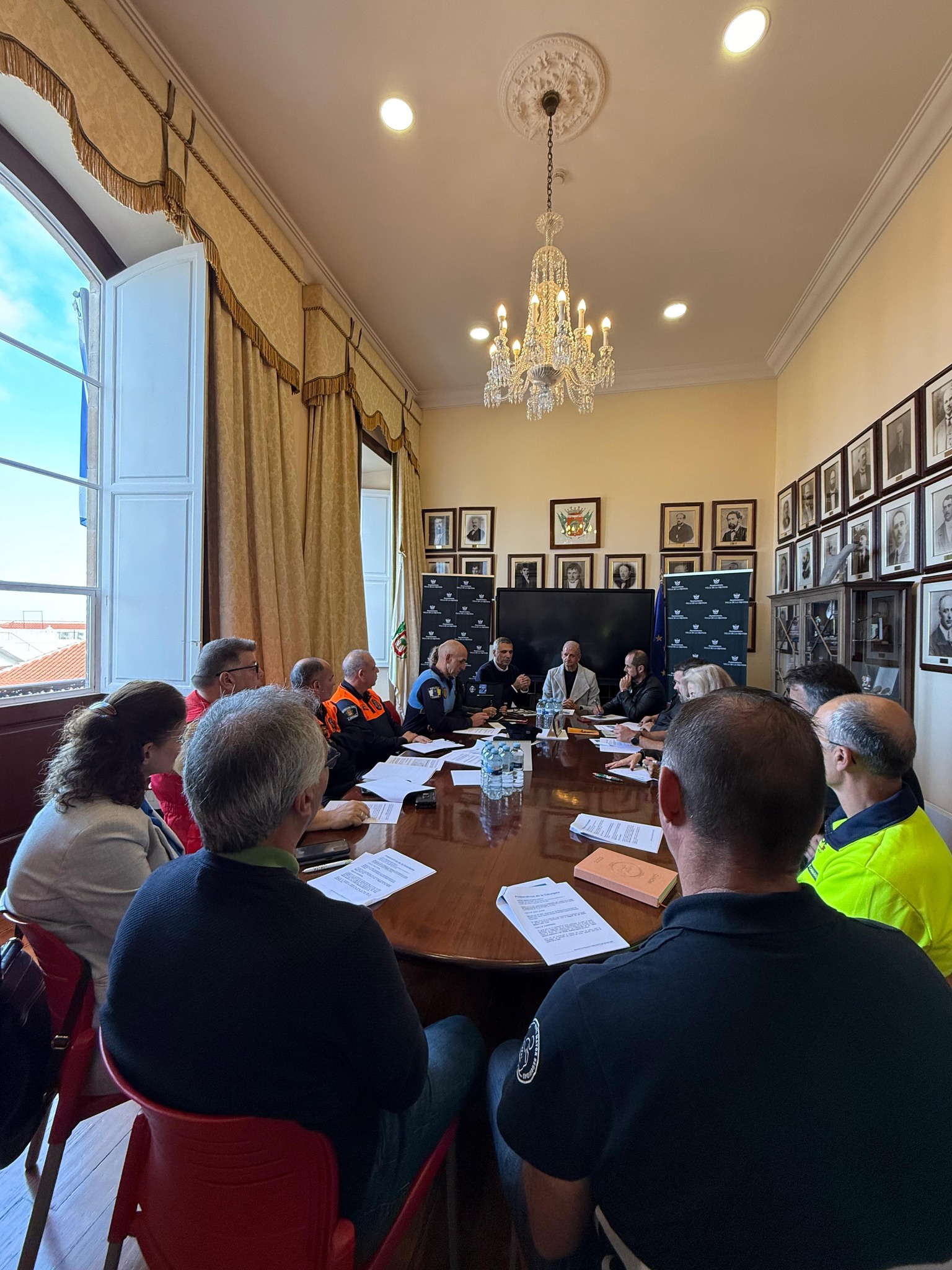 Reunión de seguridad en La Orotava para abordar el dispositivo de la Cabalgata de Reyes