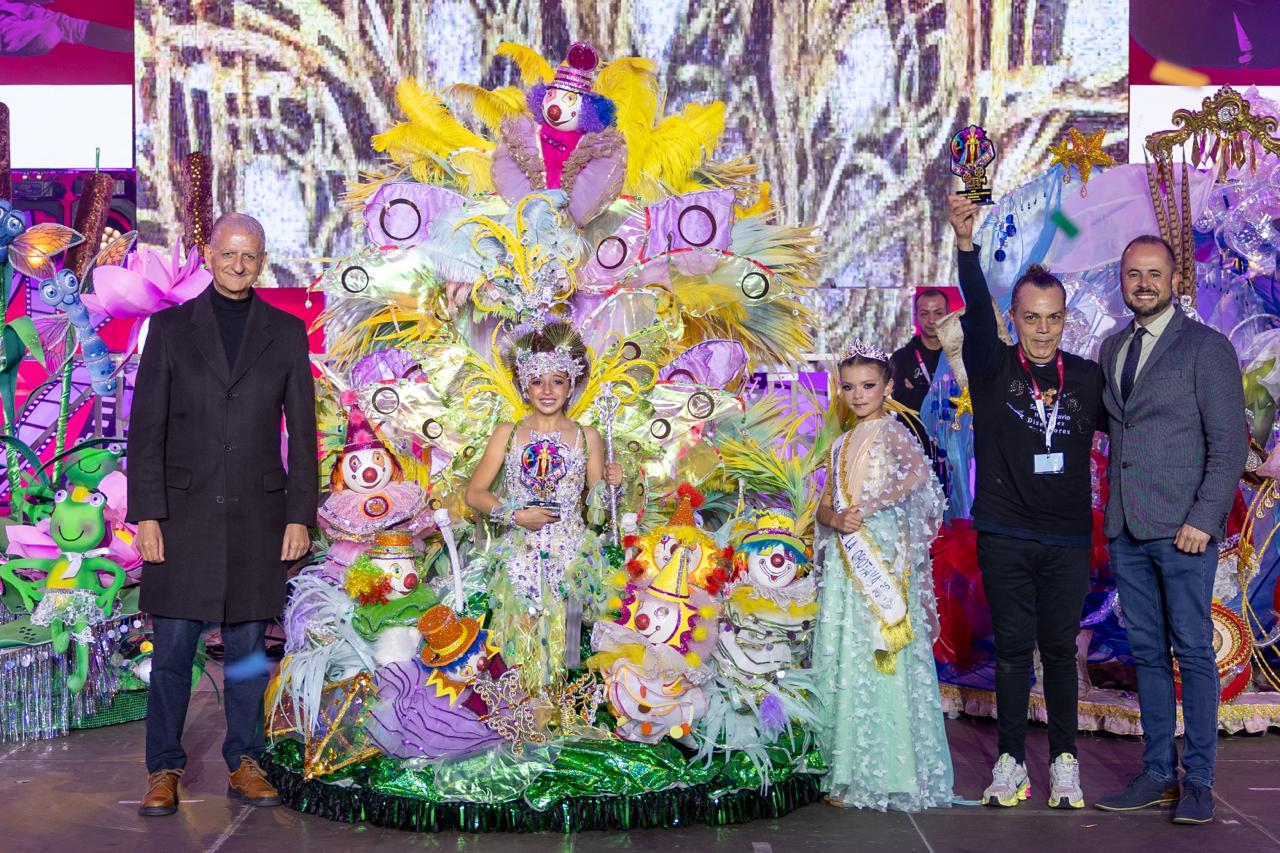 Aroa Pacheco Cabrera, Reina infantil del Carnaval de La Orotava