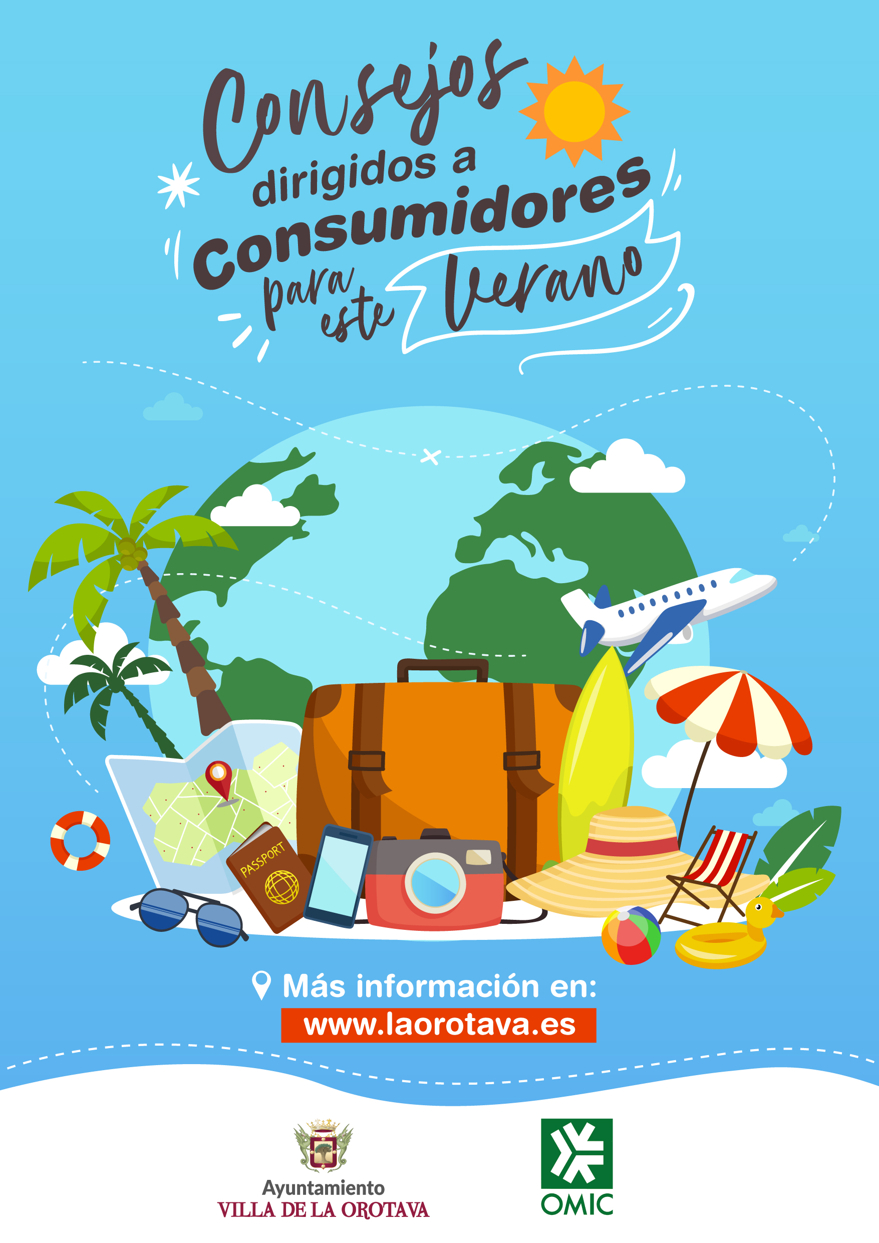 El Ayuntamiento villero, a través de la Oficina Municipal de Información al Consumidor, edita un vídeo y cartelería con recomendaciones para la compra de servicios durante este periodo estival