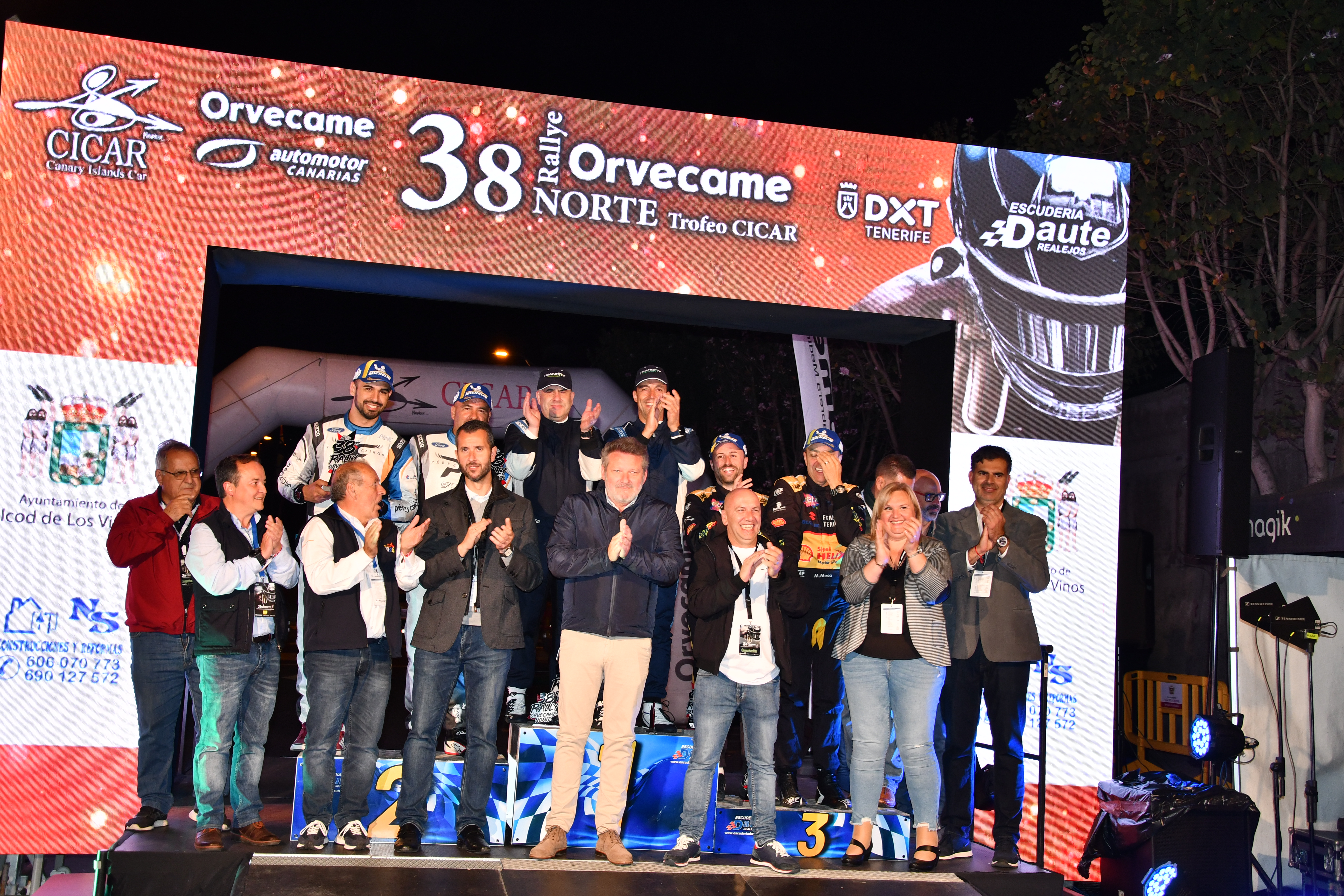 Víctor Abreu y Luis Rodríguez, los más rápidos del 38º  Rallye Orvecame Norte – Trofeo Cicar