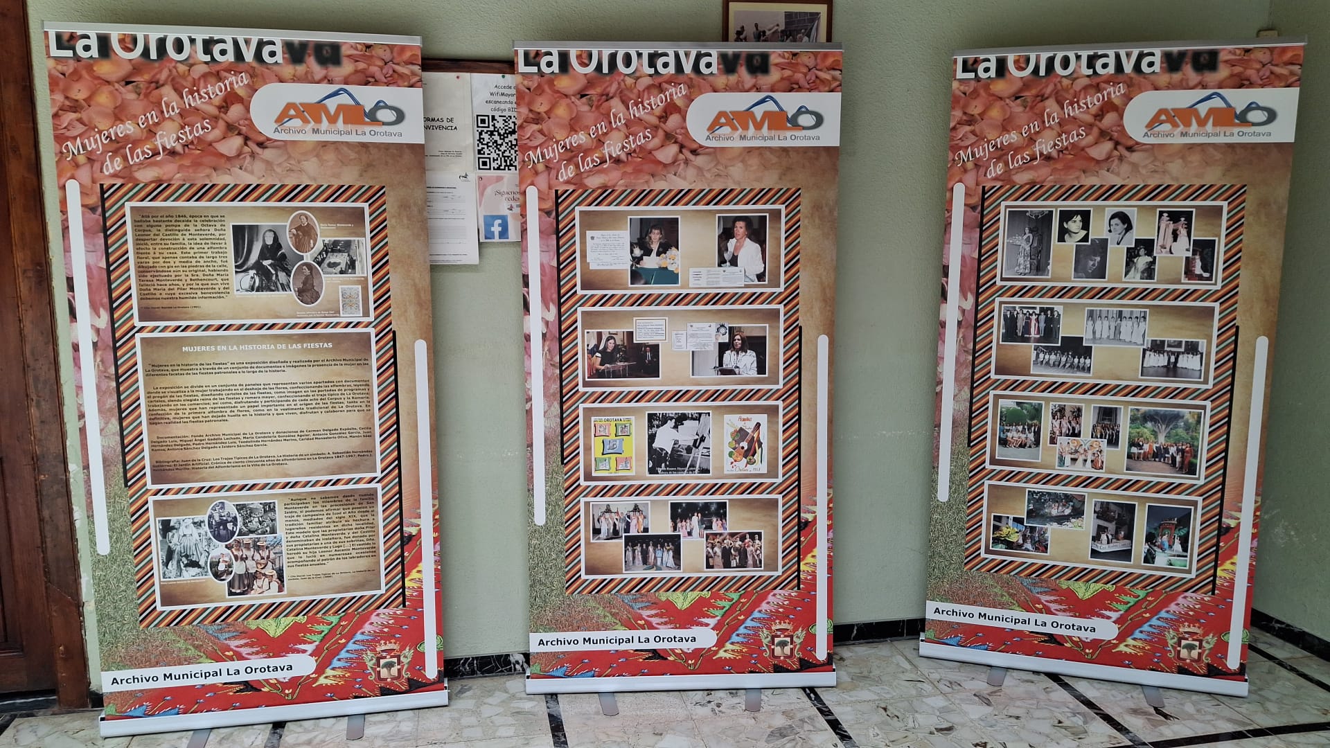 La Orotava visibiliza el papel de la mujer en sus fiestas patronales con una exposición histórica