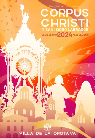 Cartel Fiestas La Orotava 2024