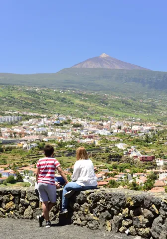VISTA DE LA OROTAVA DESDE MIRADOR DE HUMBOLDT