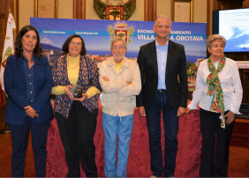 La Villa acogió acto de reconocimiento al experto en vulcanismo, Alfredo Hernández-Pacheco Rosso de Luna