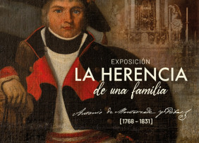 Cartel de la exposición del pintor Monteverde y Rivas